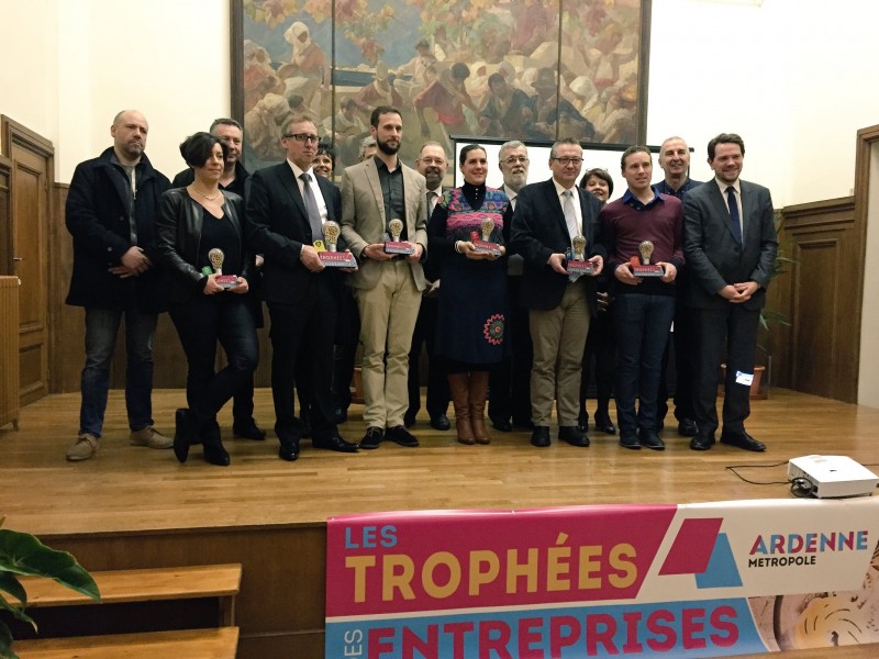 ECOSOLAR lauréat dans la catégorie innovation au concours Trophées des entreprises organisé par Ardenne Métropole